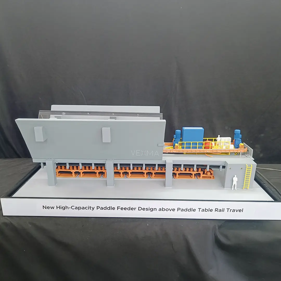 Stackercum Reclaimer-model