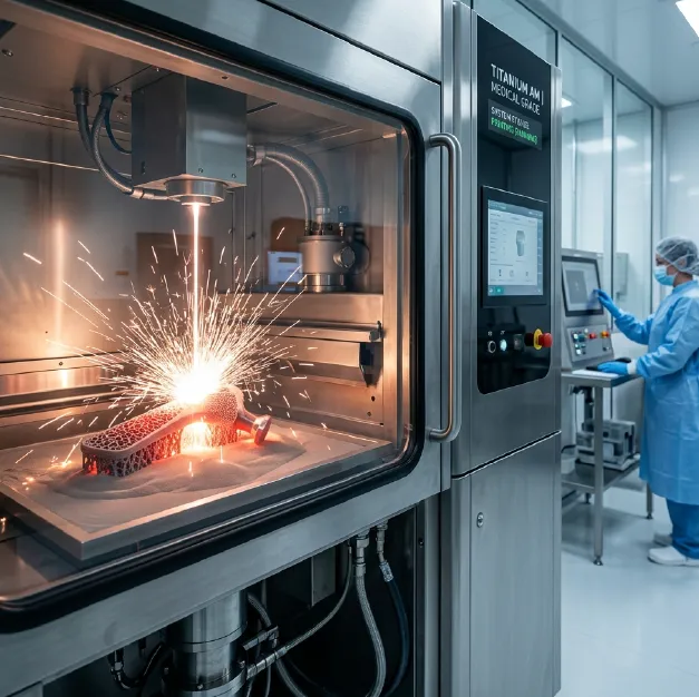 Metal 3D Printing DMLS Titanium Implants